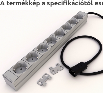 DI-STRIP Compact hálózati elosztó 8db aljzattal